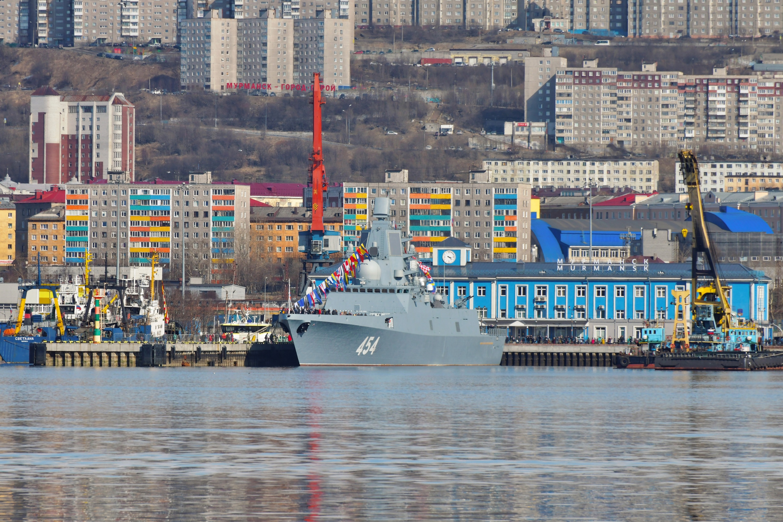 Морской вокзал Мурманск Пристань