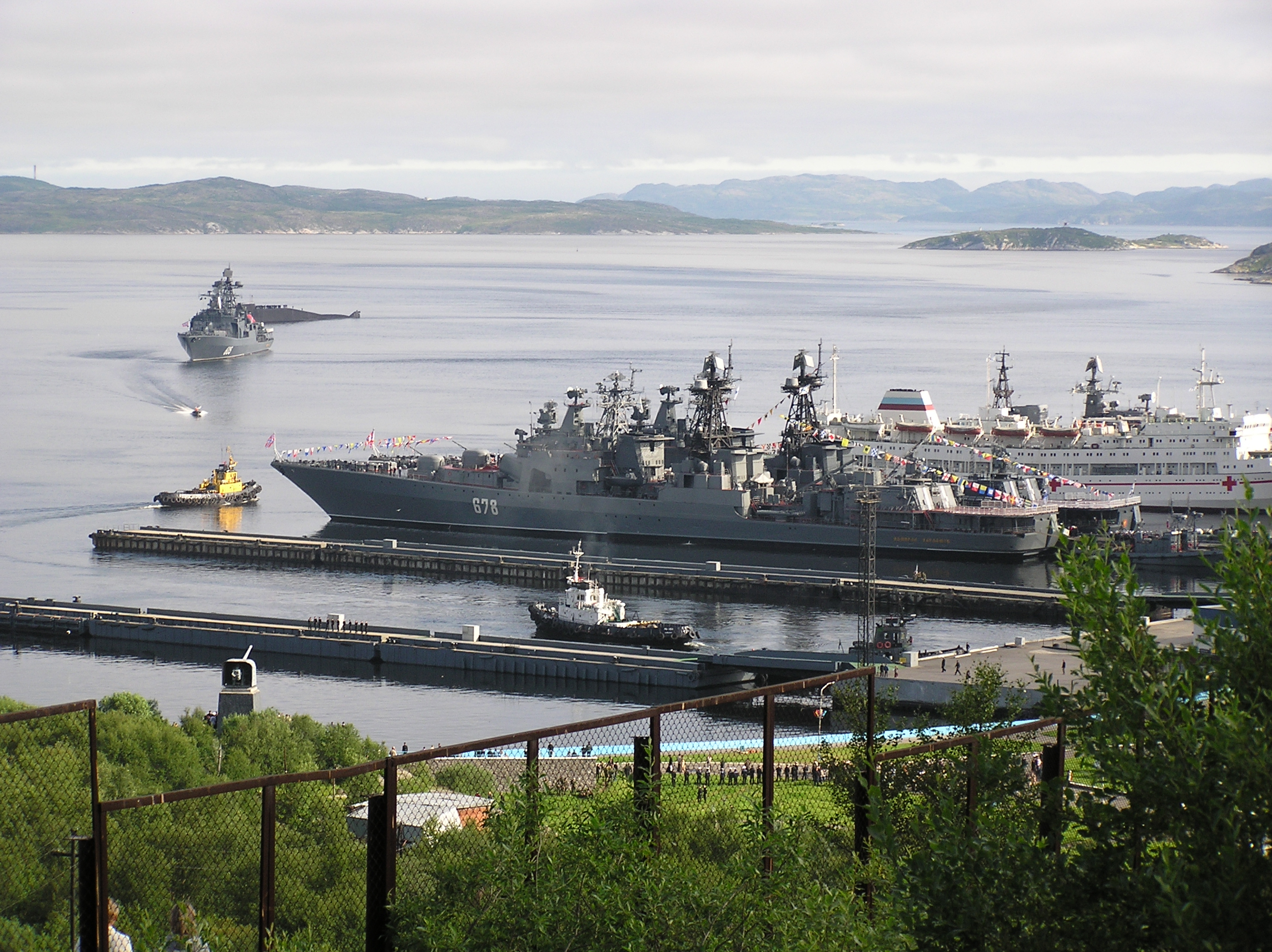 База ВМФ В Североморске